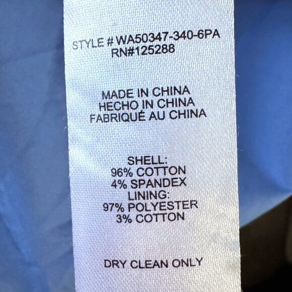 Jason Wu Blue 2-PC Rhinestone Embellished Cotton Button Shirt & Shorts Set S - Picture 5 of 9